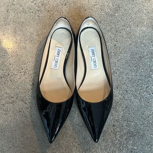 Jimmy choo flat black